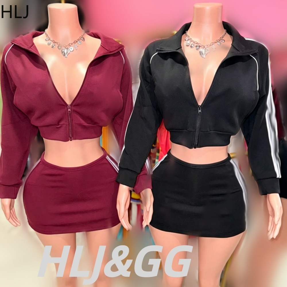 Street Fashion News - HLJ&GG Women Two Piece Set Tracksuit