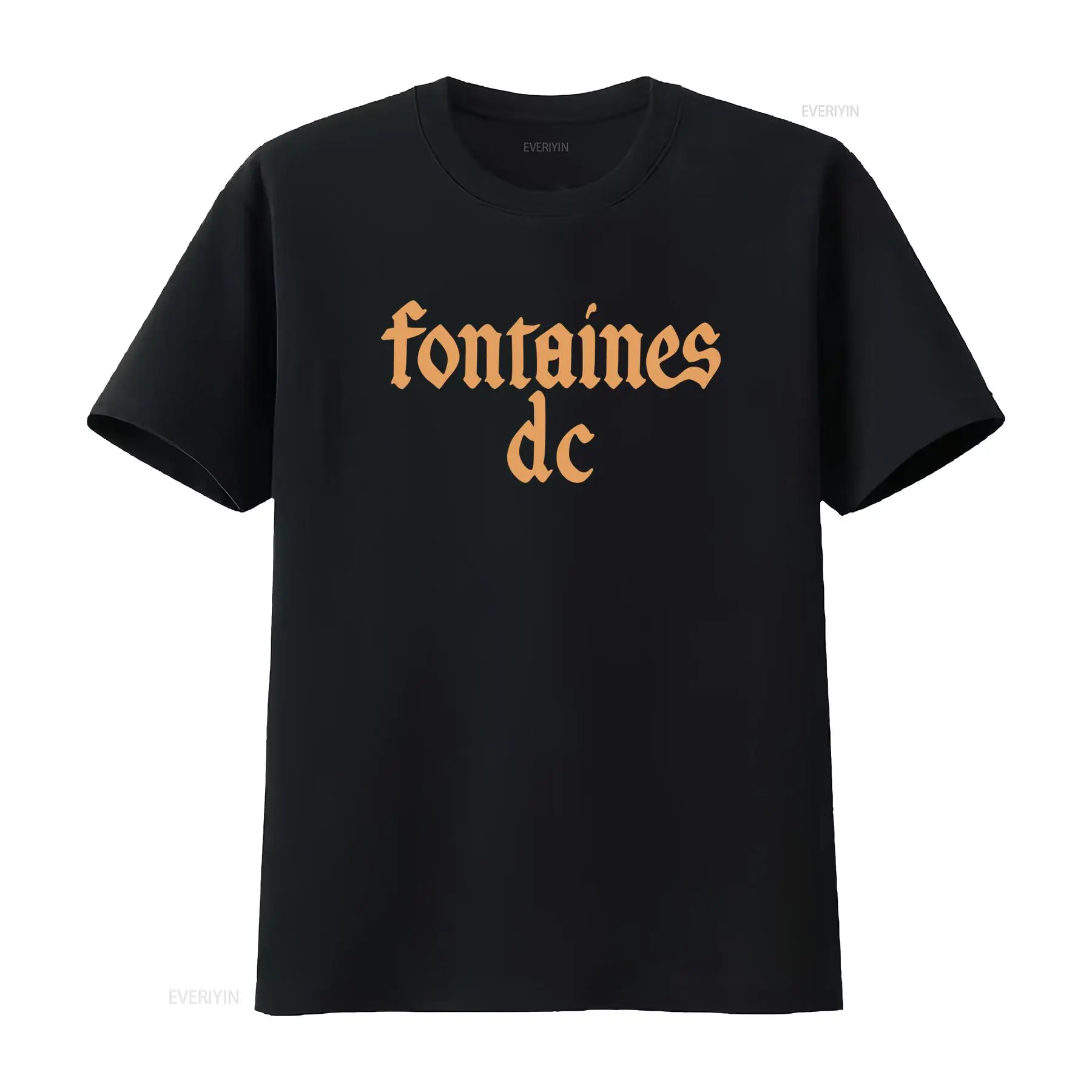 Street Fashion Mood - Fontaines D C 'Gothic Logo' Black