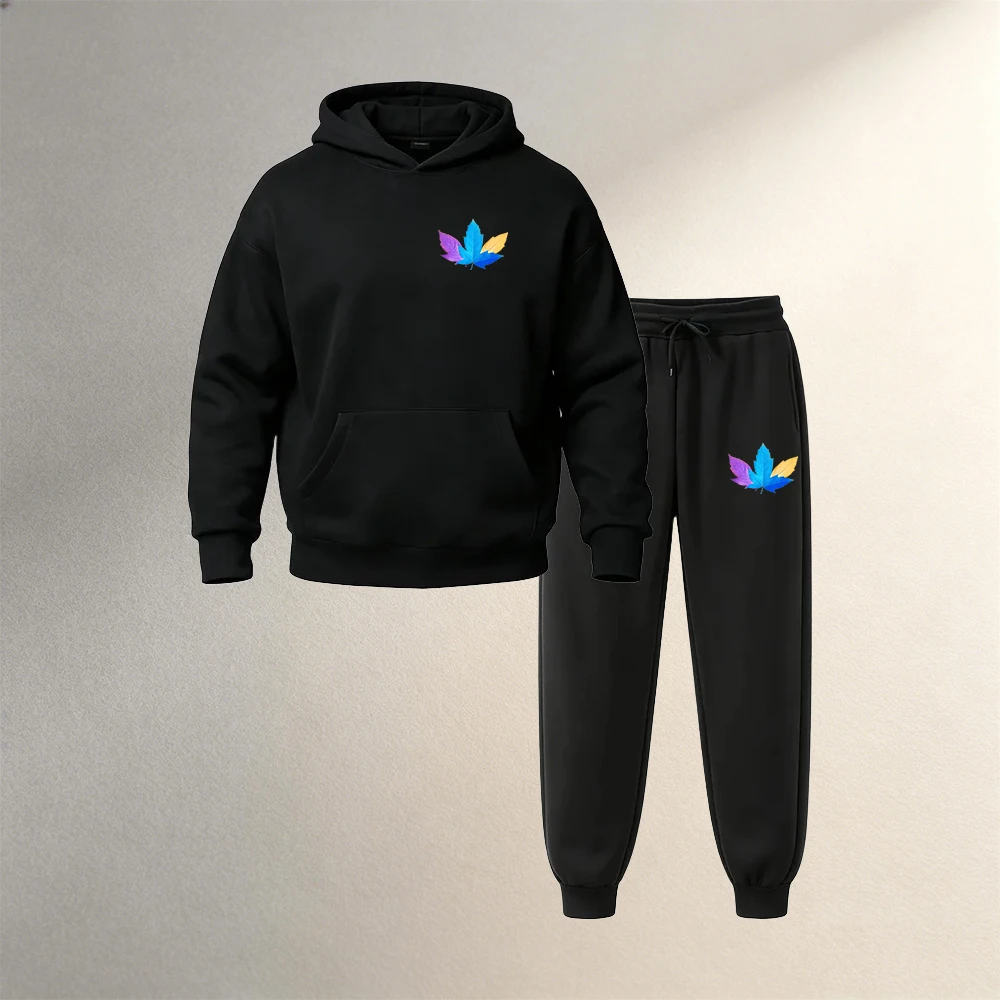 Street Fashion China - Men Clothing Sets Pullover 2Pcs Autumn