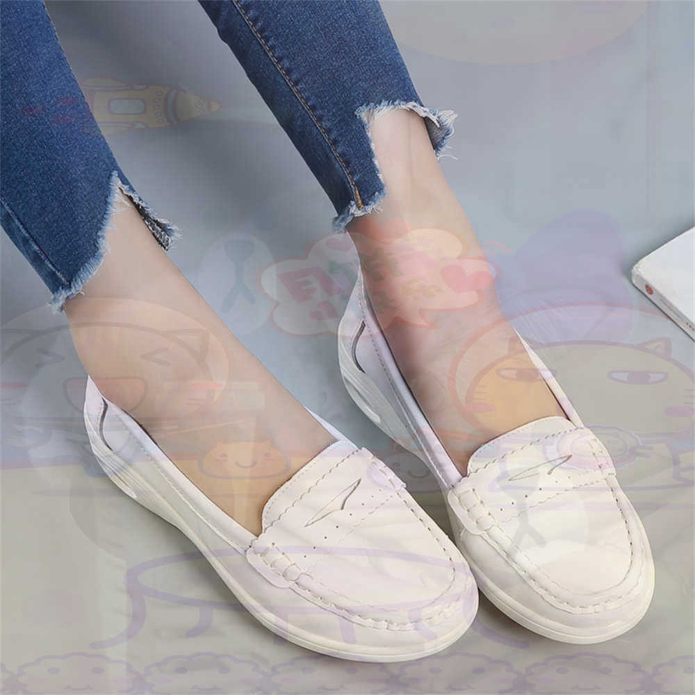 Guangzhou Street Fashion - Soft Slip-on Womens Large Size Shoes