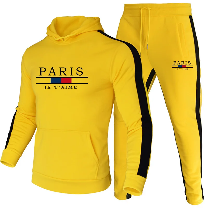 Street Fashion Hoodie - Men's Tracksuit Printing Casual Sweatshirts 2