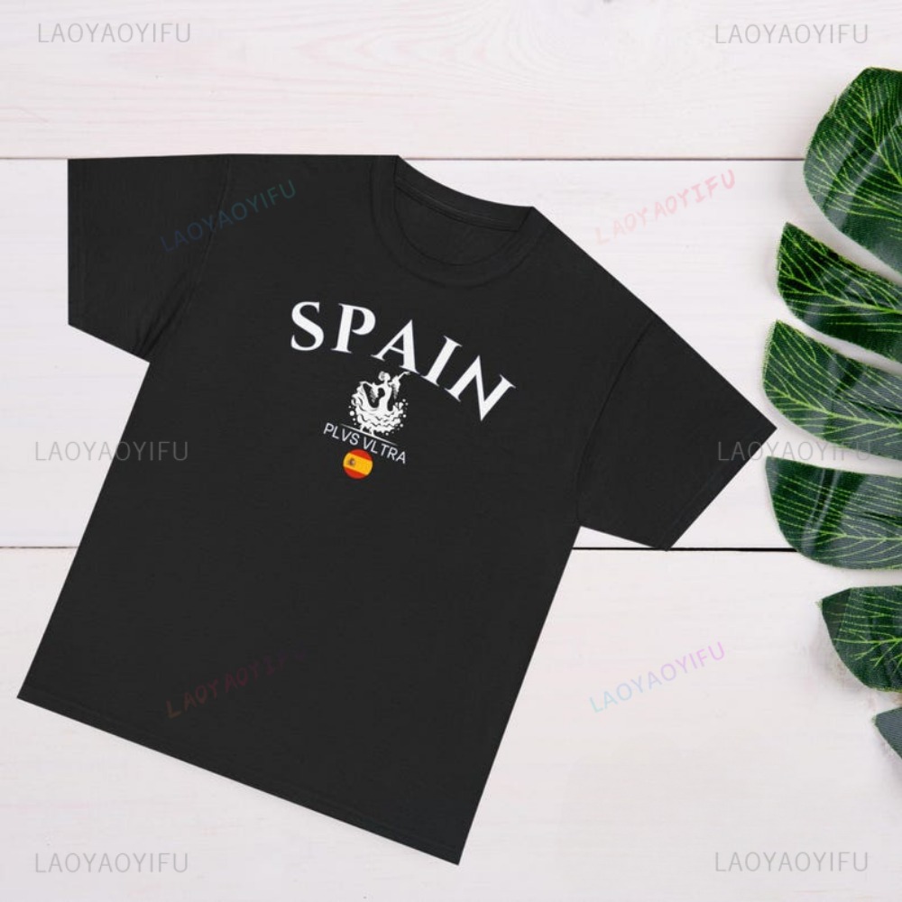 Spain Flag Graphic Printed T-s - đánh giá và giá Street Fashion In Spain