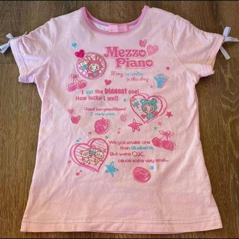 Vintage Kawaii Cute Short Slee - đánh giá và giá Street Fashion China