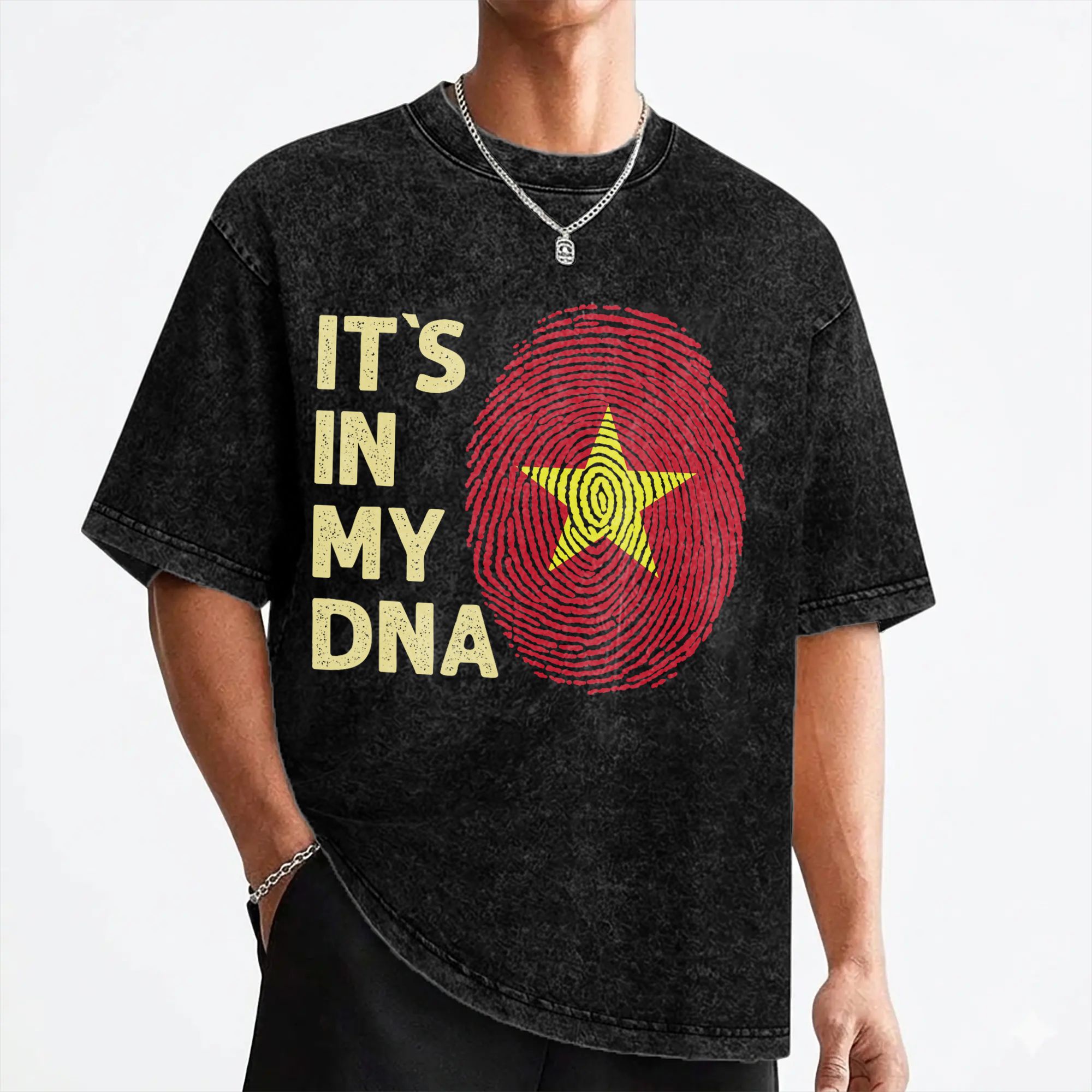 Vietnam in My DNA Vietnam Flag - đánh giá và giá Street Fashion Vietnam