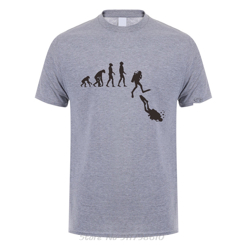Asian size Diving Evolution T  - đánh giá và giá Street Fashion Asian Men