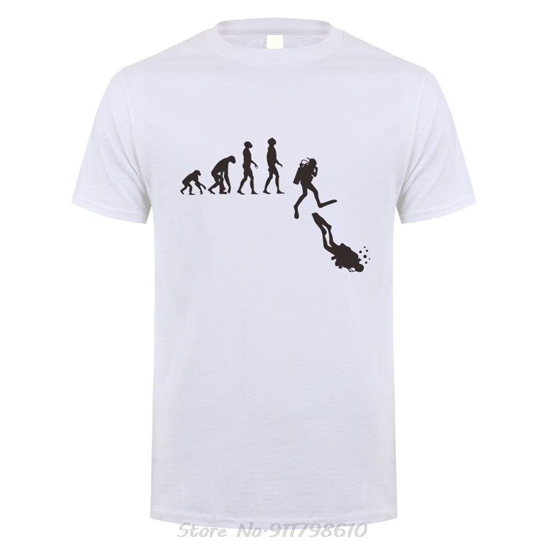 Asian size Diving Evolution T  - đánh giá và giá Street Fashion Asian Men
