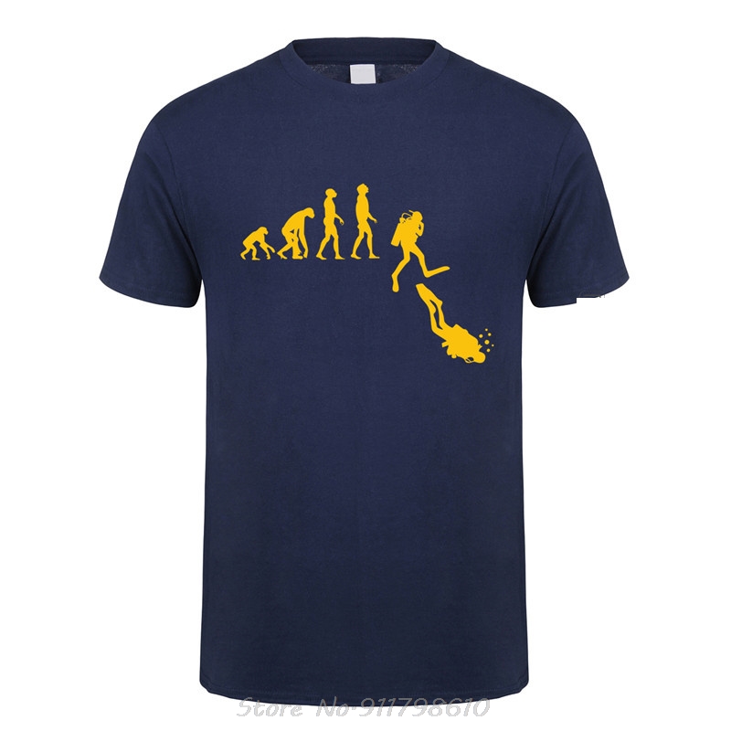 Asian size Diving Evolution T  - đánh giá và giá Street Fashion Asian Men