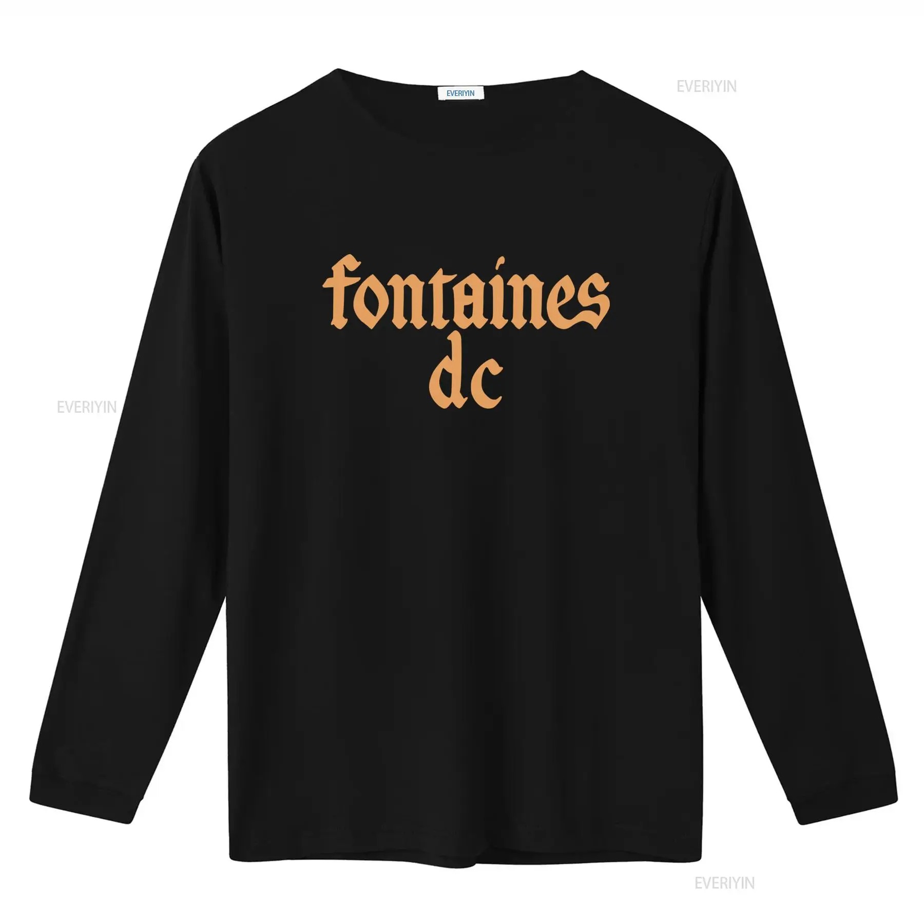 Fontaines D C 'Gothic Logo' Bl - đánh giá và giá Street Fashion Mood