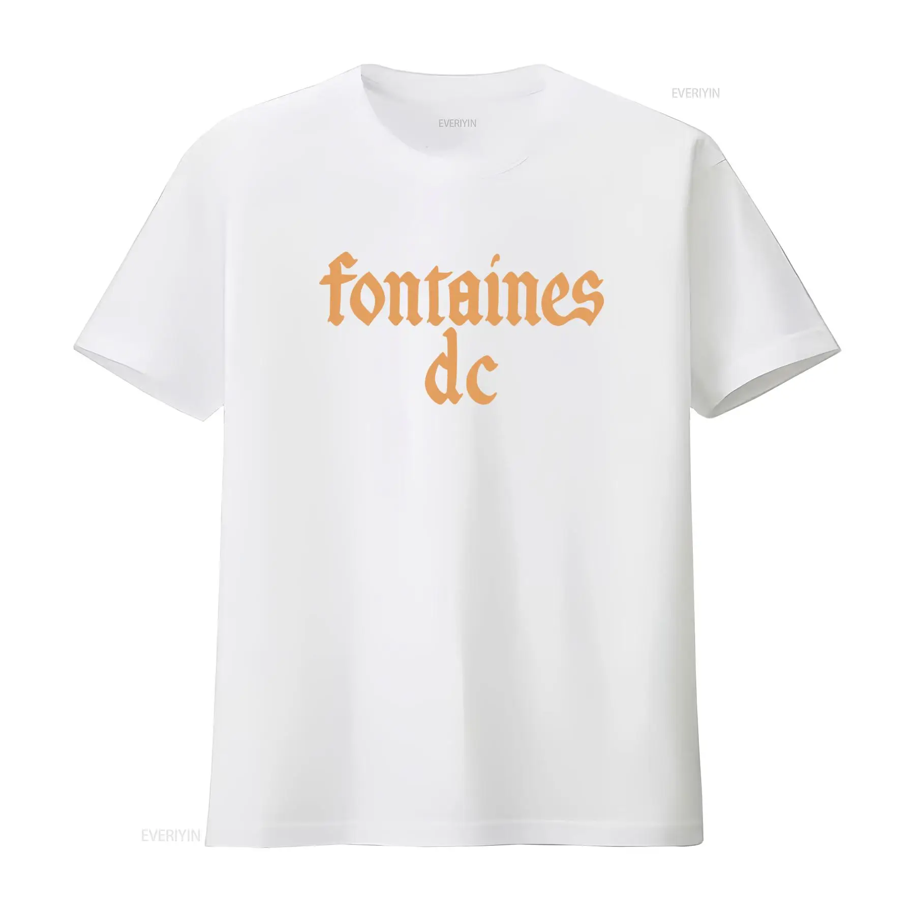 Fontaines D C 'Gothic Logo' Bl - đánh giá và giá Street Fashion Mood