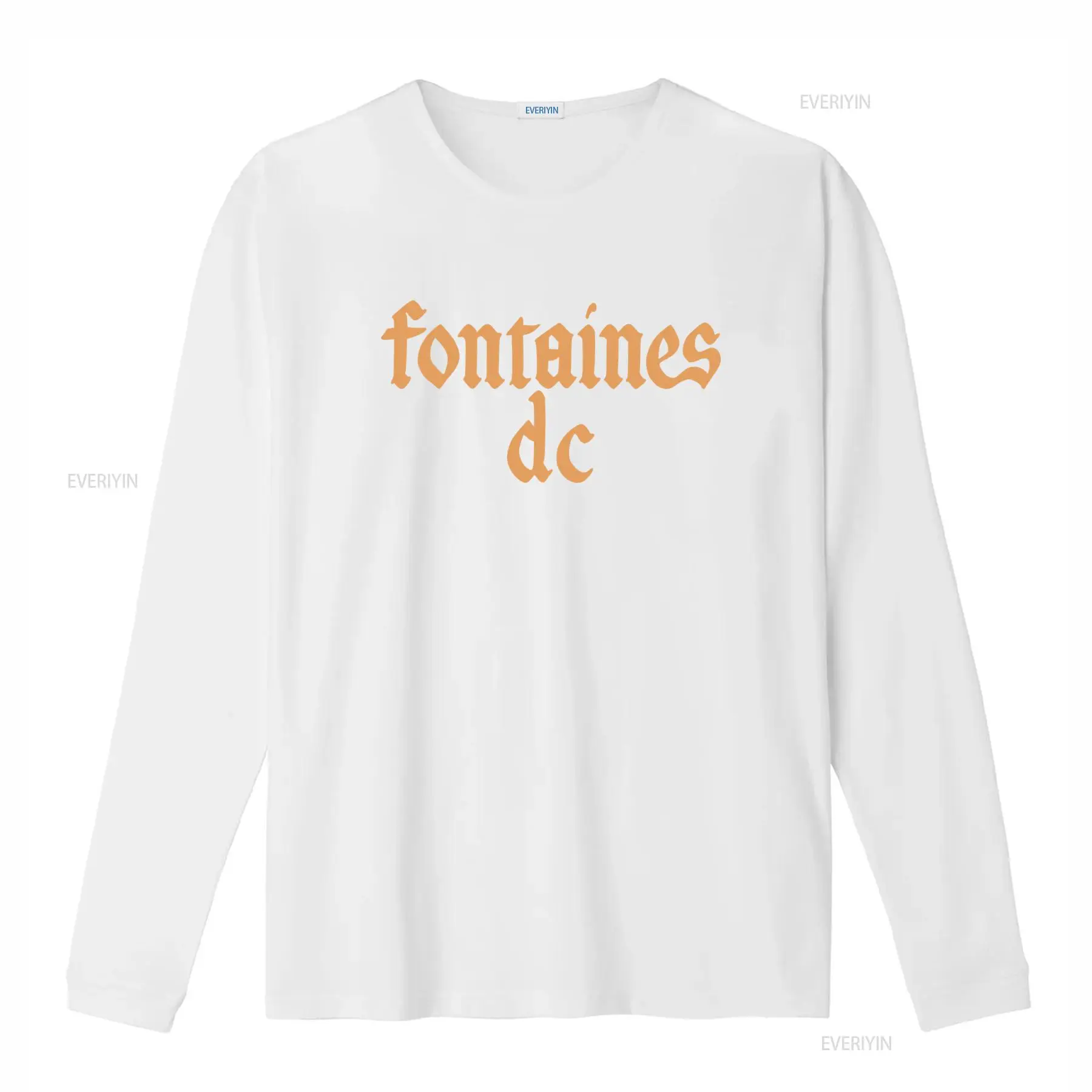 Fontaines D C 'Gothic Logo' Bl - đánh giá và giá Street Fashion Mood