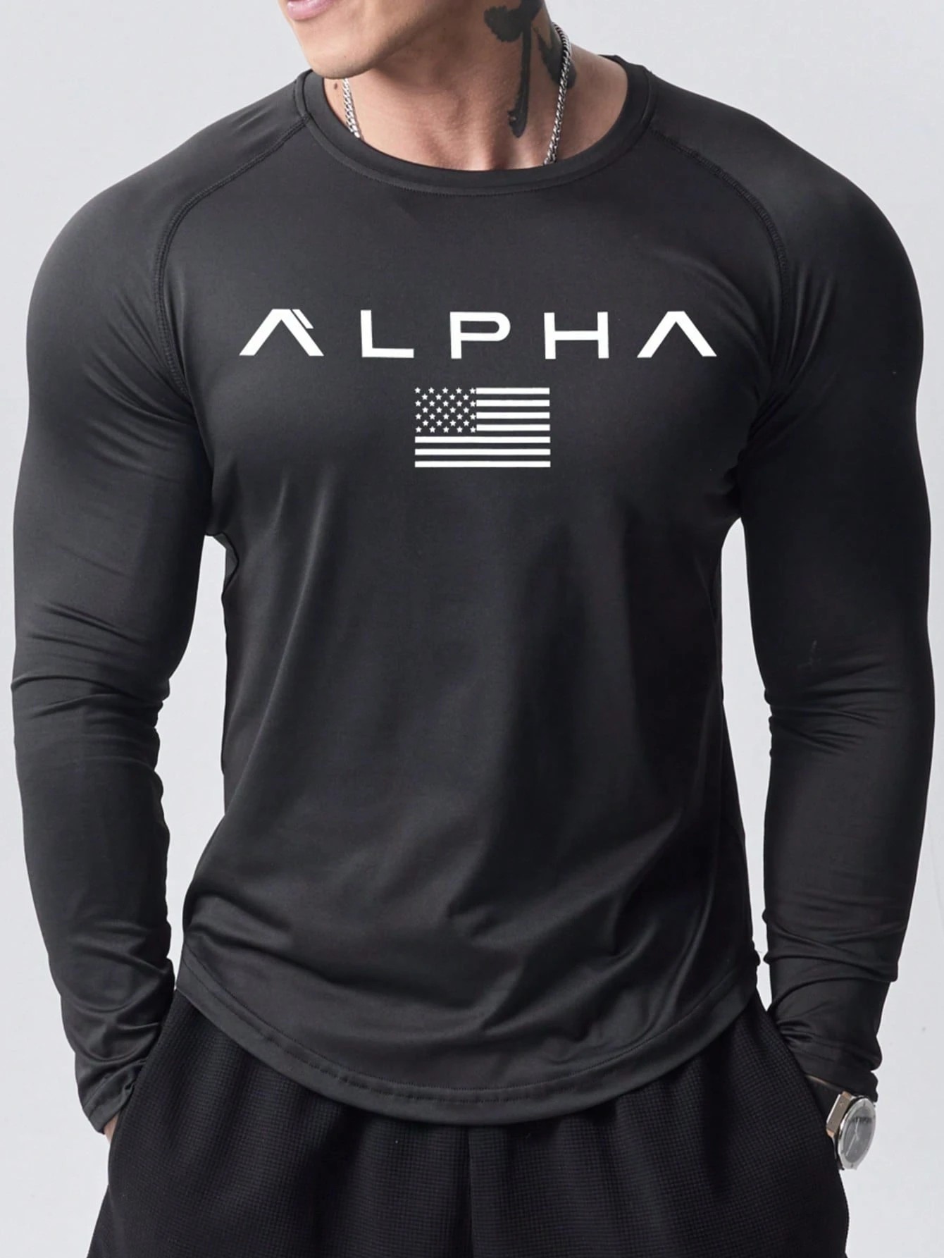 New men's long-sleeved T-shirt - đánh giá và giá Street Fashion China