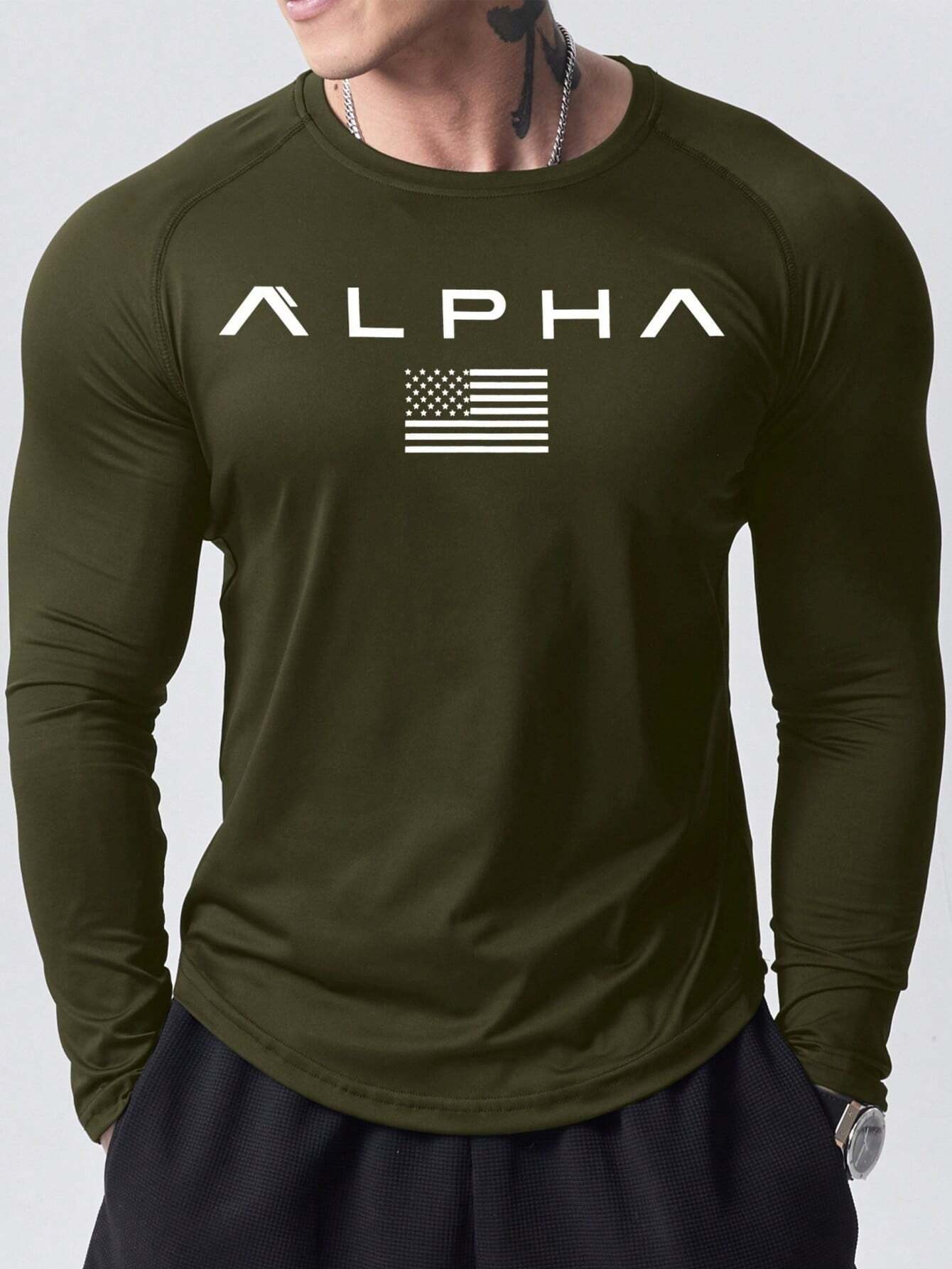 New men's long-sleeved T-shirt - đánh giá và giá Street Fashion China