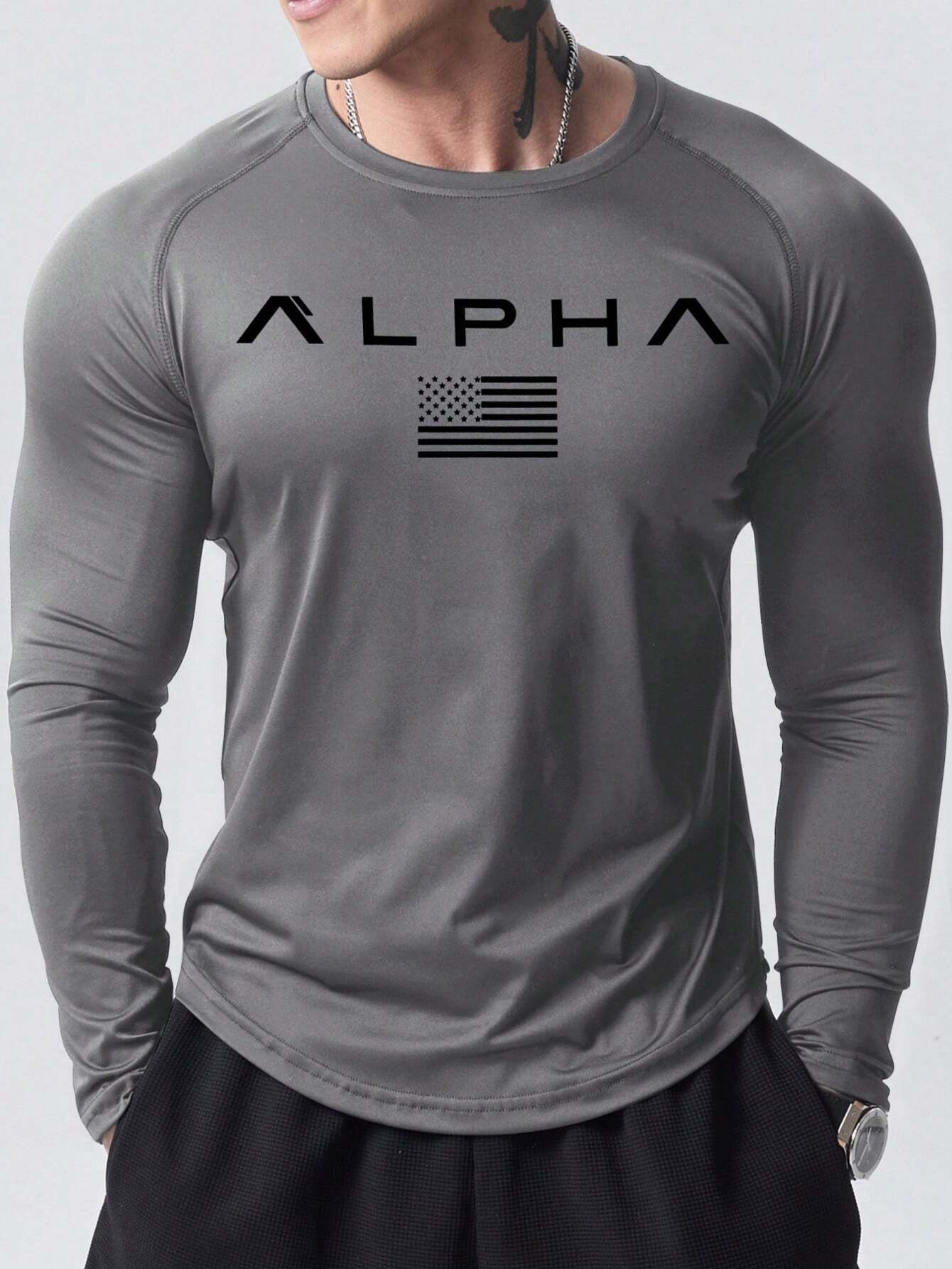New men's long-sleeved T-shirt - đánh giá và giá Street Fashion China