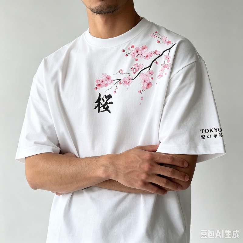 Sakura Tokyo Men’s Floral Kanj - đánh giá và giá Street Fashion Asian Men