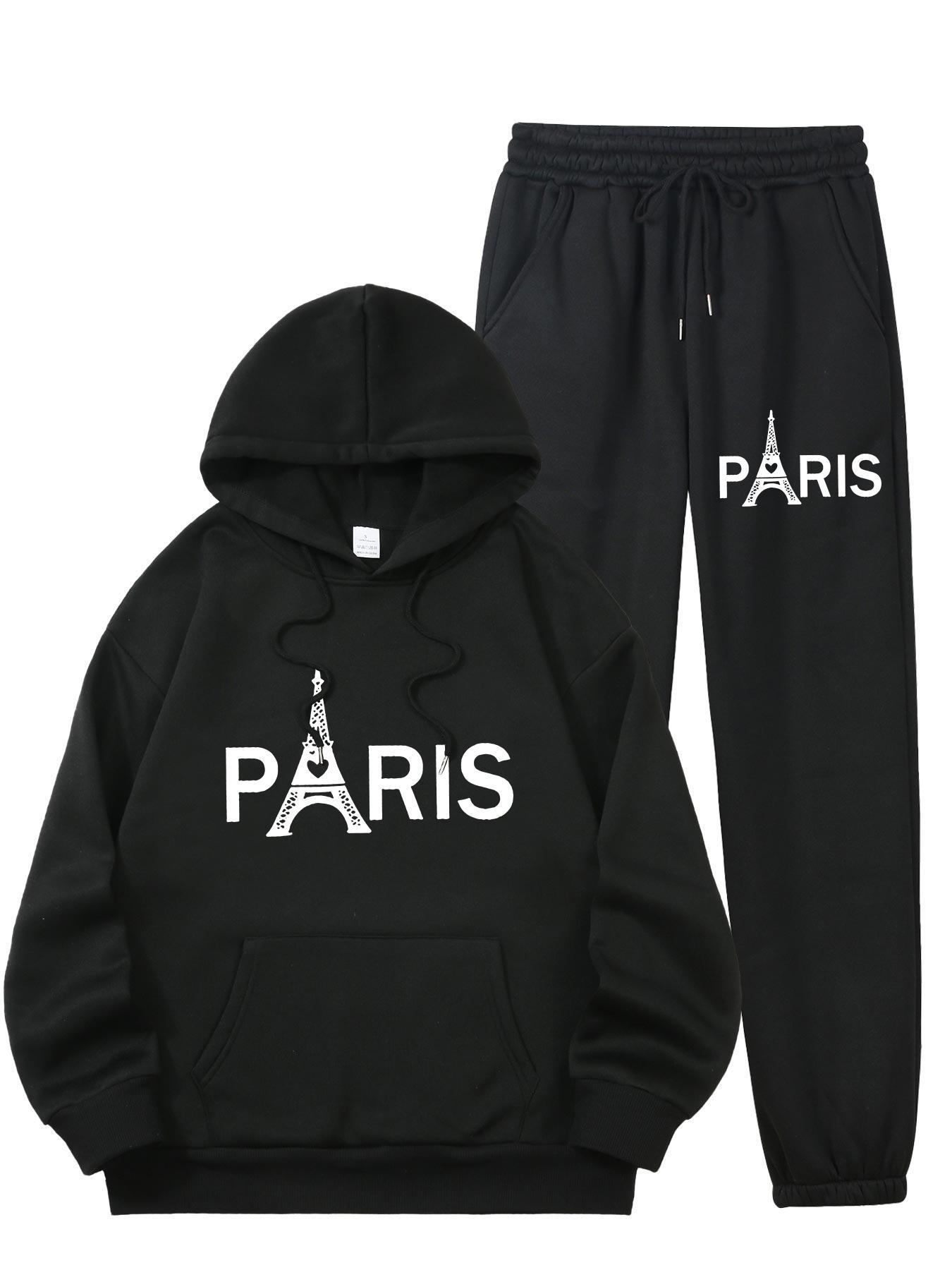 Ladies Paris Eiffel Tower Prin - đánh giá và giá Street Fashion Men