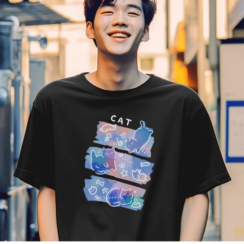 ZAZOMDE Manga Print Men's Over - đánh giá và giá Street Fashion Japan 2025