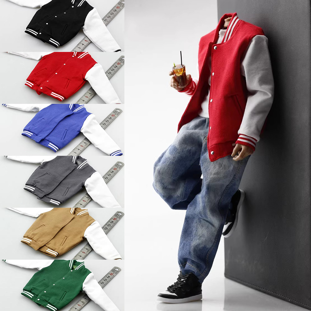 1/6 Scale Male Loose Casual Ba - đánh giá và giá Street Fashion Jacket