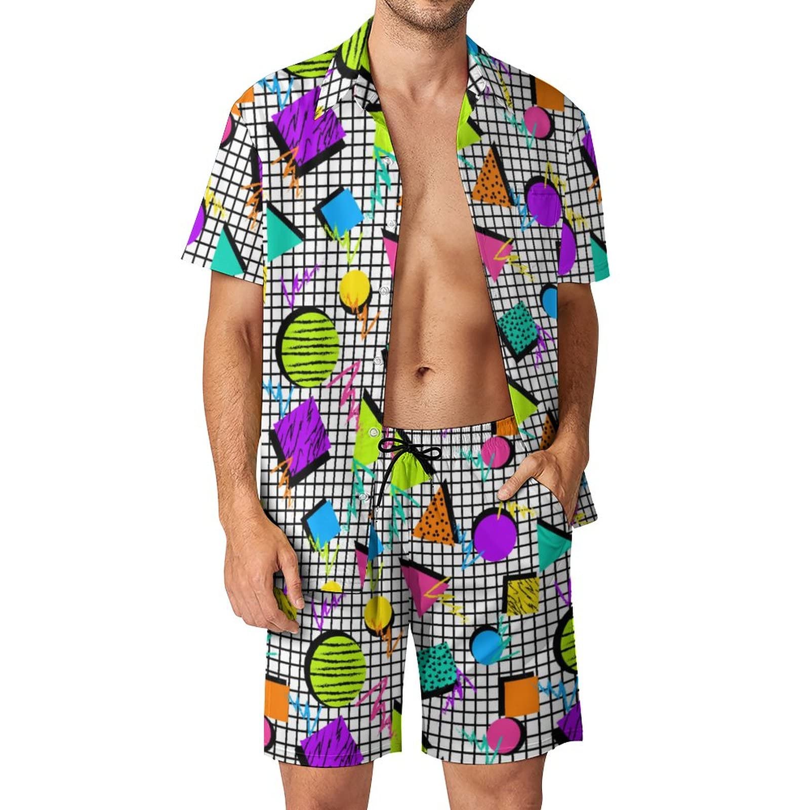 Summer Irregular Geometric 3D  - đánh giá và giá Street Fashion Clothes