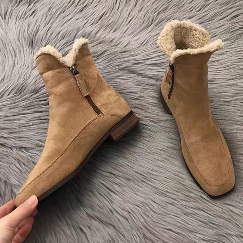 2026 New Fur Ankle Boots for W - đánh giá và giá Street Fashion Clothes