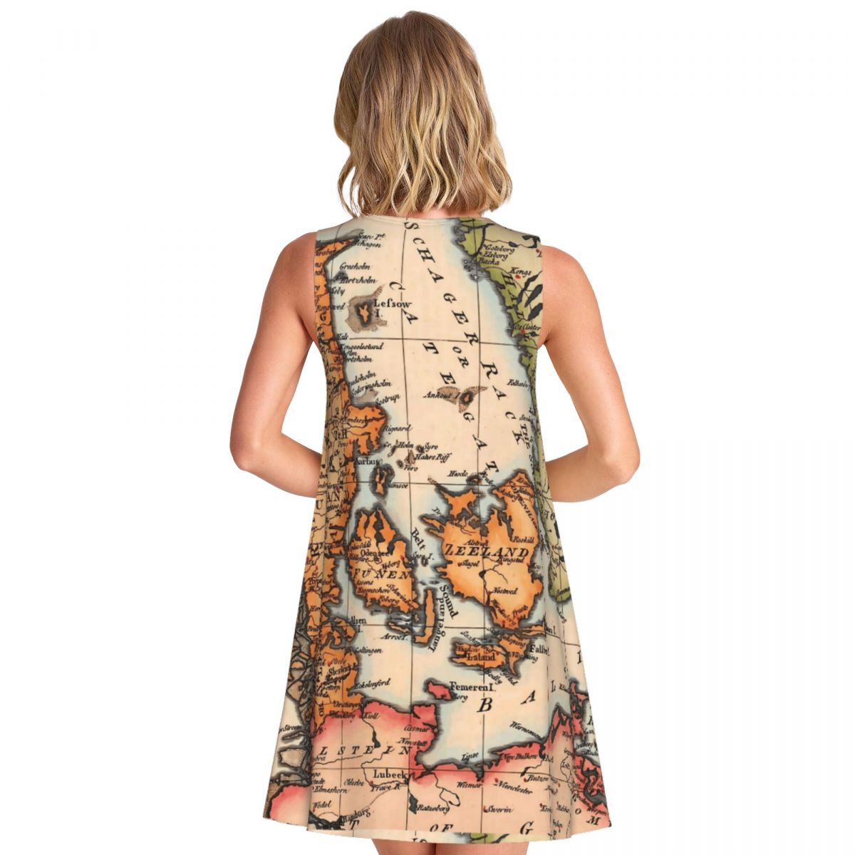 History World Map Tank Dress O - đánh giá và giá Street Fashion History