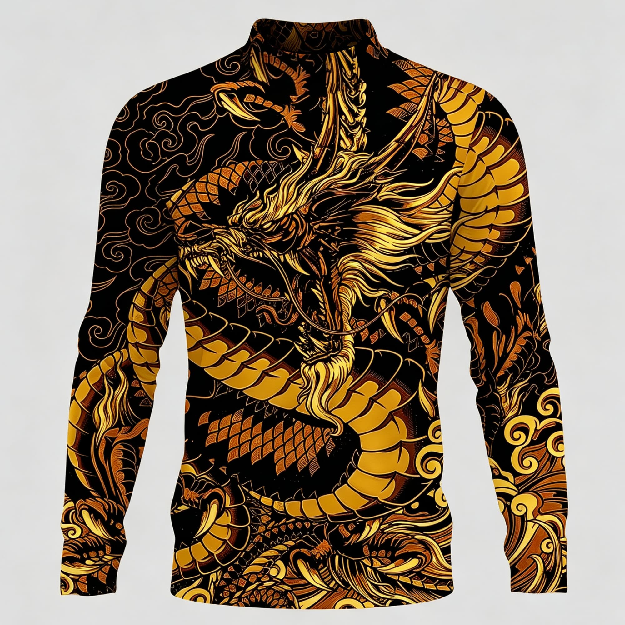 Men Mock Neck Long Sleeve Top, - đánh giá và giá Street Fashion Asian Men