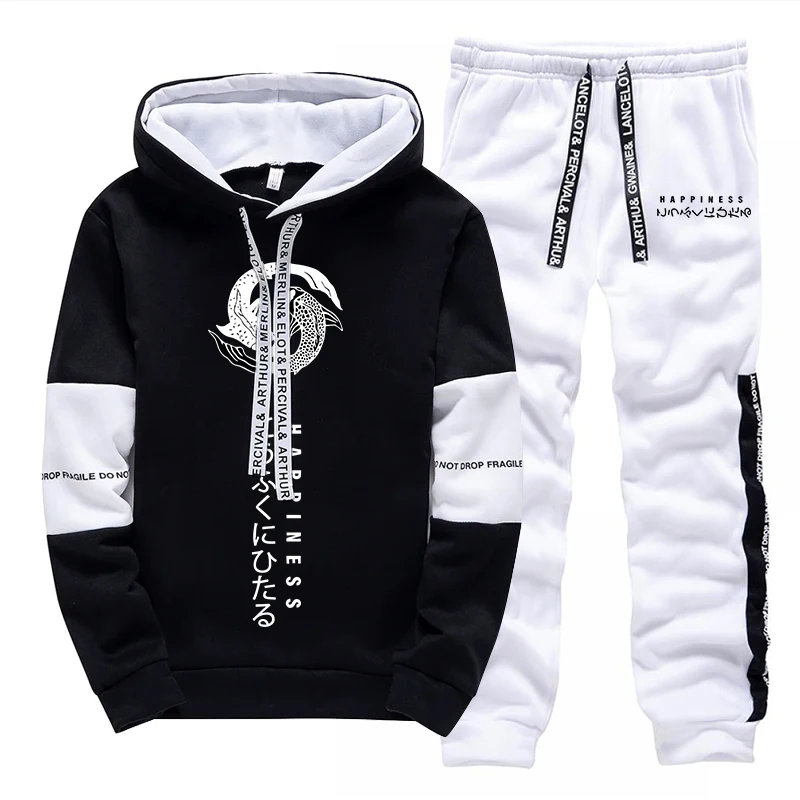 Fashion Men's Tracksuit Print  - đánh giá và giá Street Fashion China