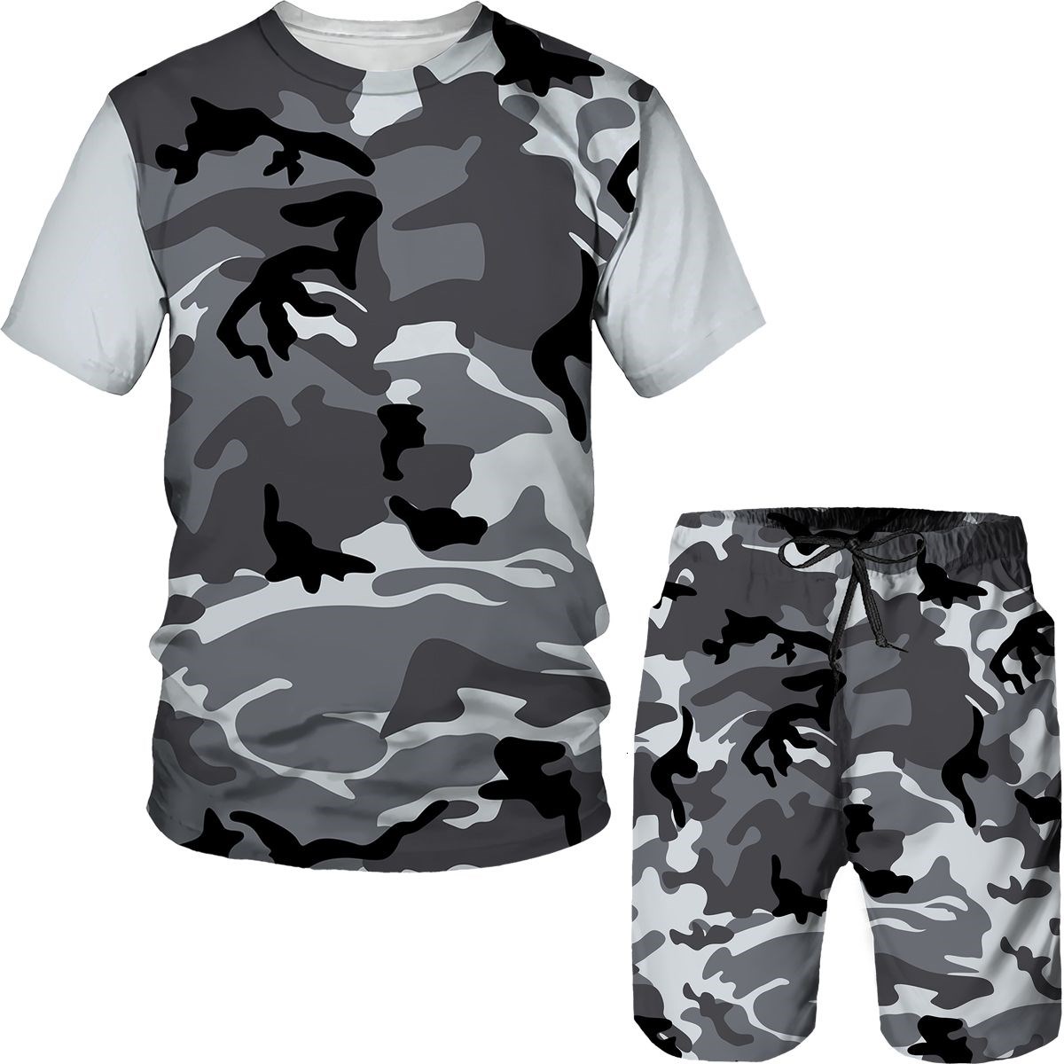 Camouflage Men's Suits Camo 3D - đánh giá và giá Street Fashion Mood