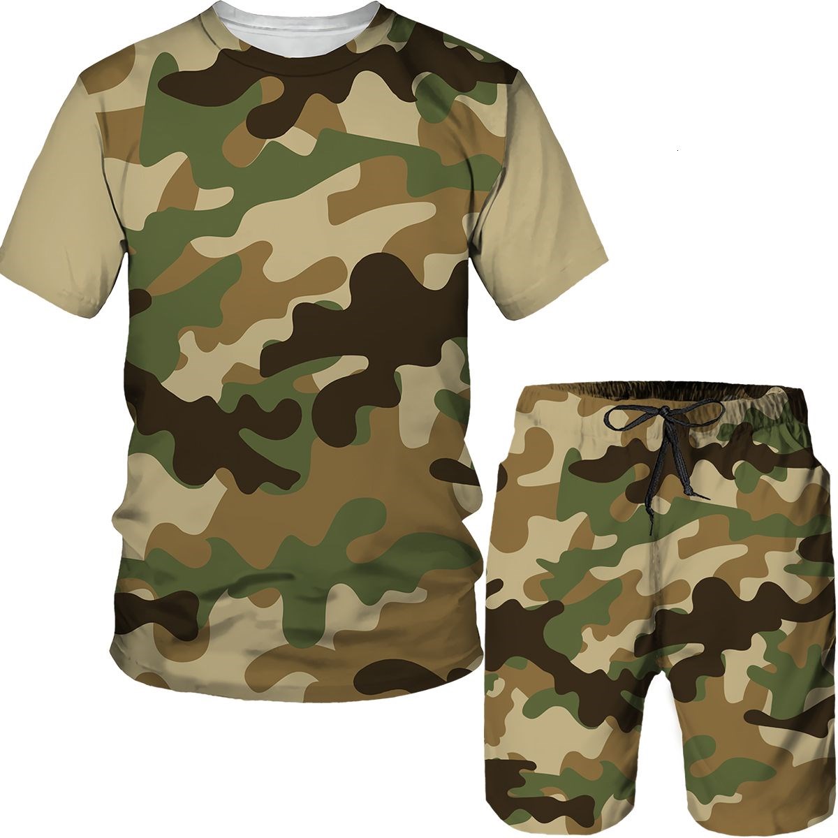 Camouflage Men's Suits Camo 3D - đánh giá và giá Street Fashion Mood