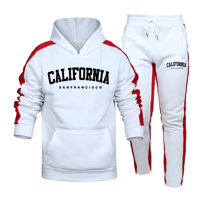 Men's Tracksuit 2 Pcs Sets Cas - đánh giá và giá Street Fashion Clothes