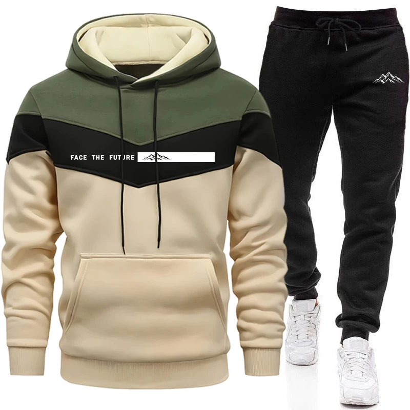 Tracksuit Men's Fashion Casual - đánh giá và giá Street Fashion Hoodie