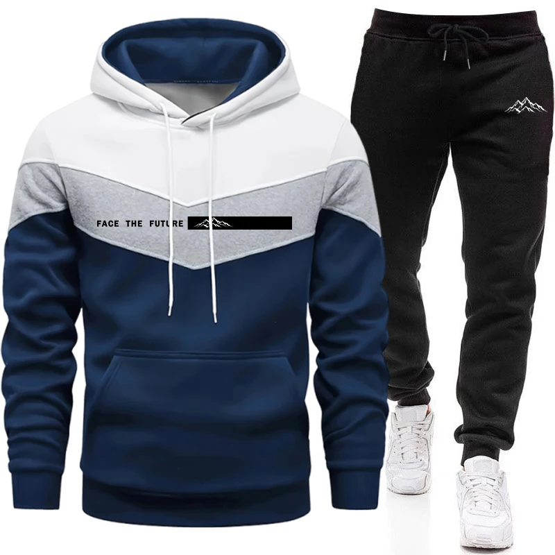 Tracksuit Men's Fashion Casual - đánh giá và giá Street Fashion Hoodie