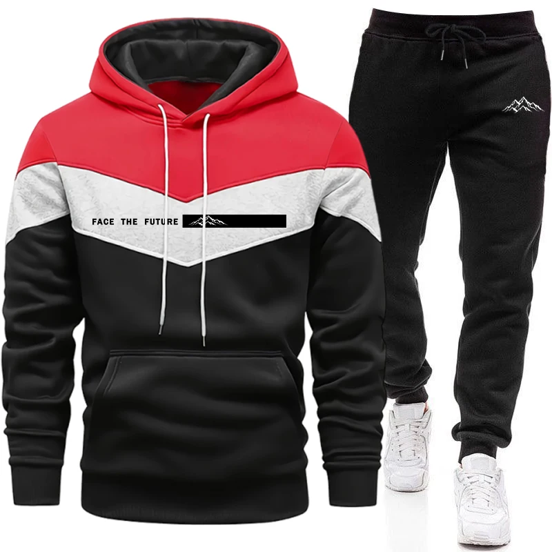 Tracksuit Men's Fashion Casual - đánh giá và giá Street Fashion Hoodie