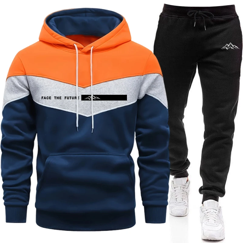 Tracksuit Men's Fashion Casual - đánh giá và giá Street Fashion Hoodie