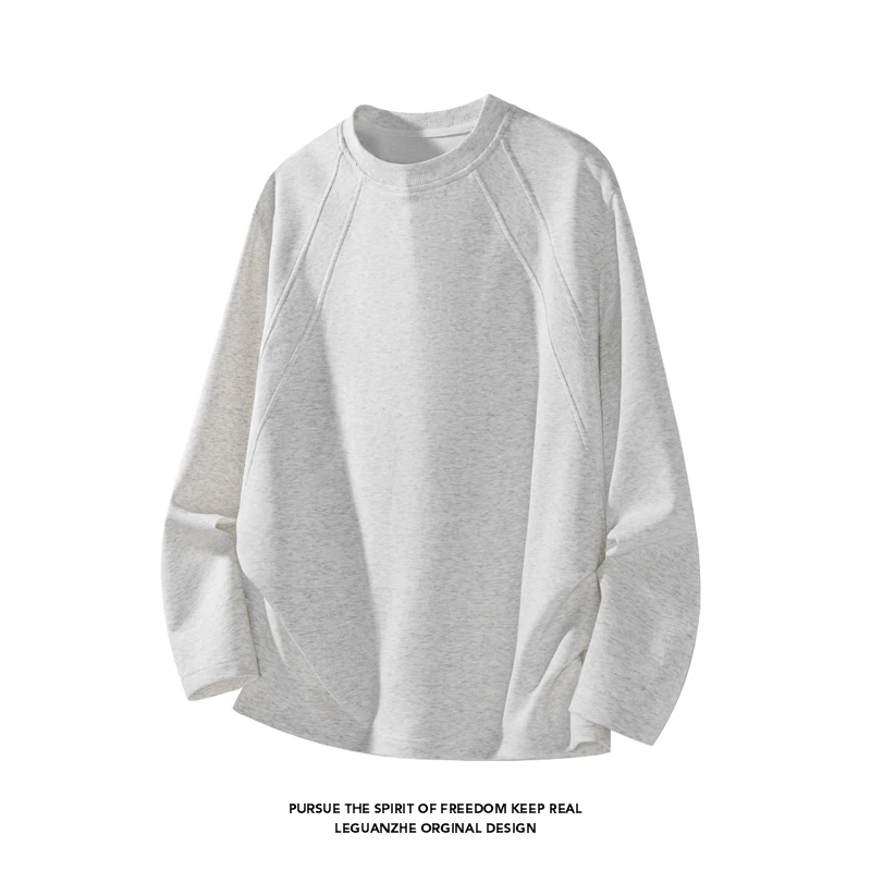 Men Fashion Raglan Seam Crew N - đánh giá và giá Street Fashion China