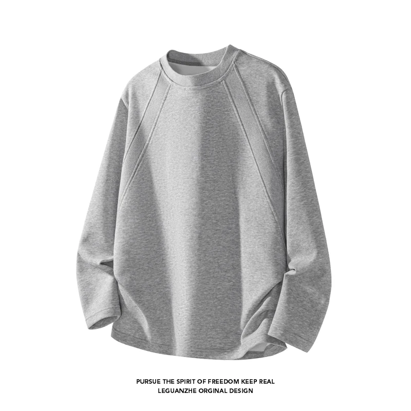 Men Fashion Raglan Seam Crew N - đánh giá và giá Street Fashion China