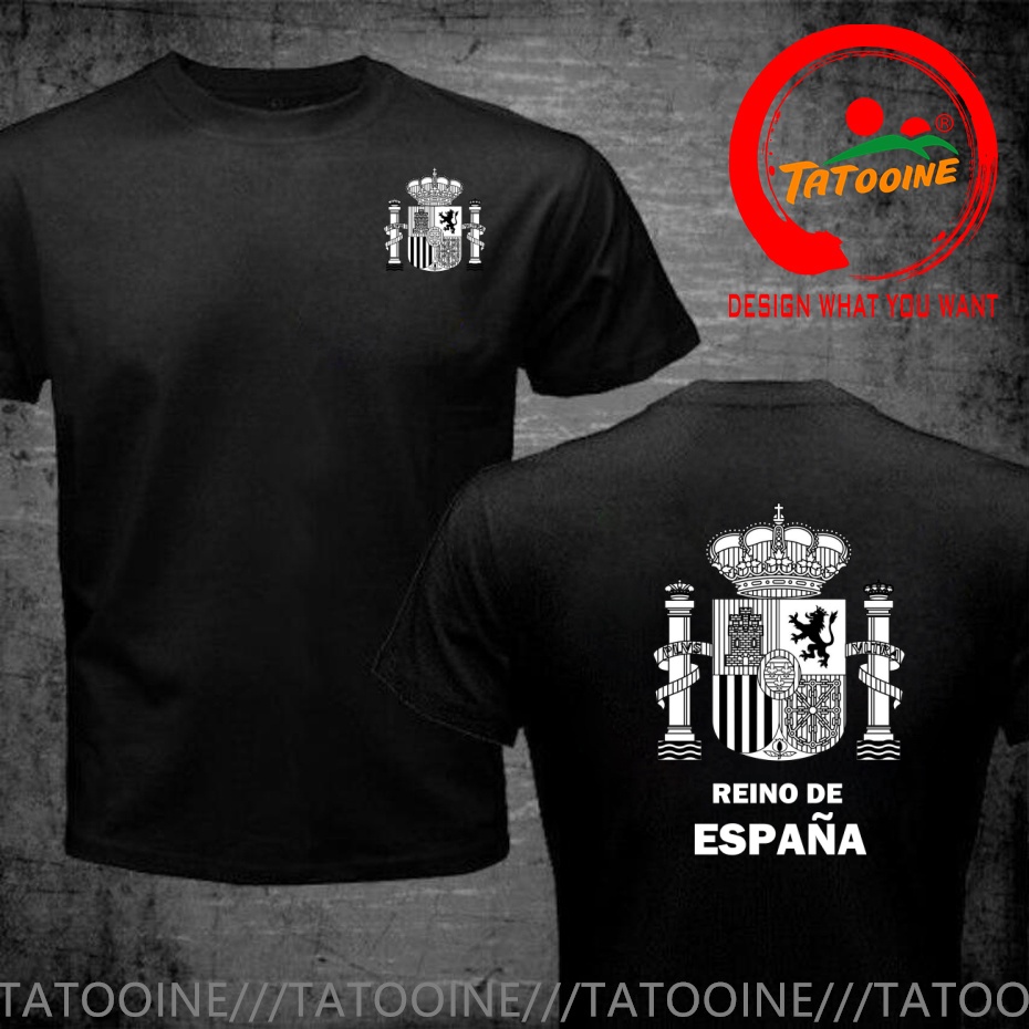 National Emblem of Spain Black - đánh giá và giá Street Fashion In Spain