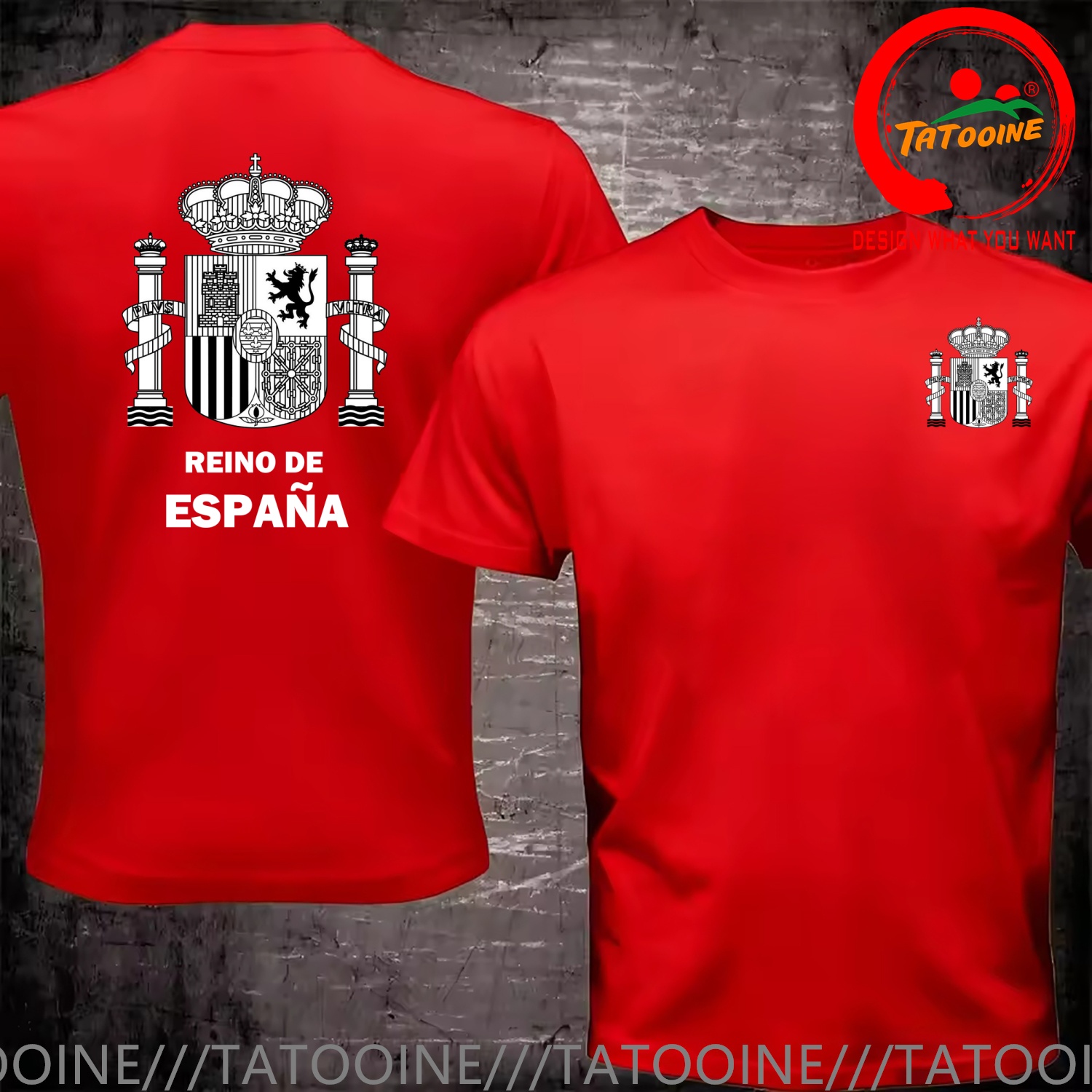 National Emblem of Spain Black - đánh giá và giá Street Fashion In Spain