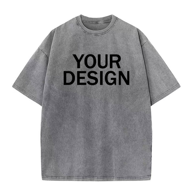 Unisex Cotton Wash T-Shirt Vin - đánh giá và giá Street Fashion Mood