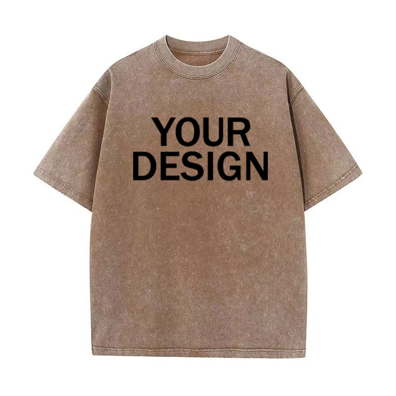 Unisex Cotton Wash T-Shirt Vin - đánh giá và giá Street Fashion Mood